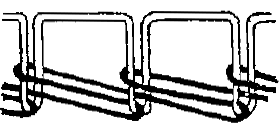 二重環縫いの一例(1本針、2本糸)