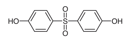 ビスフェノールS (BPS) 構造式