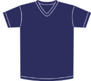 図2. 紺色シャツのイメージ