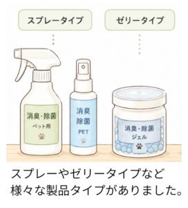 消臭・除菌グッズイメージ