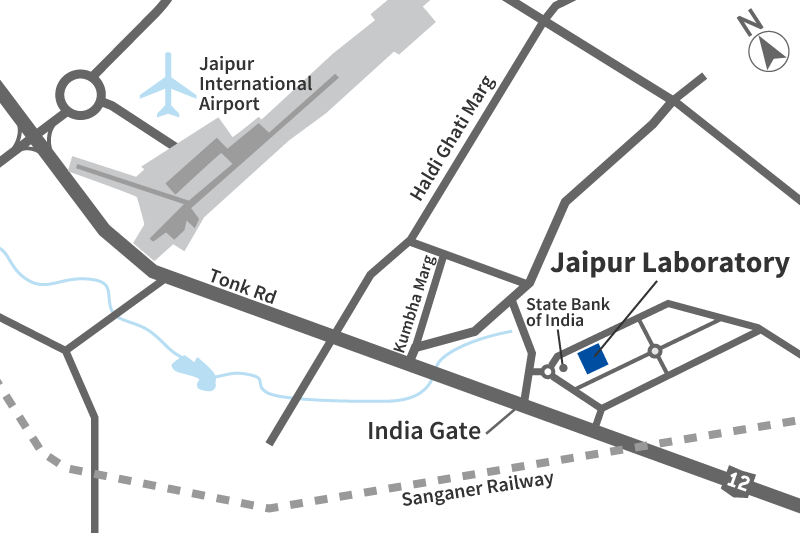 インド ジャイプル事業所　試験センター