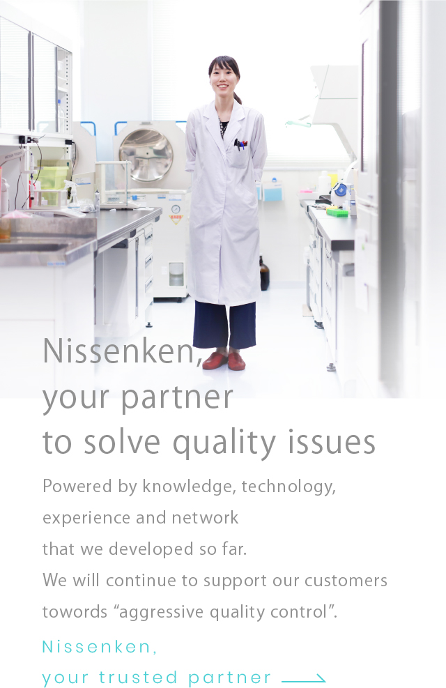 Nissenken, your partner to solve quality issues